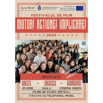 Festivalul de film MOTOR! ACȚIUNE! IMPLICARE, 10 iunie 2023, Cinema Union, București